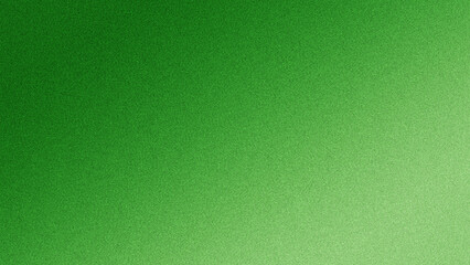 Blank abstract green paper background with grainy noise