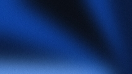 Blue abstract background with black shadows and rough texture