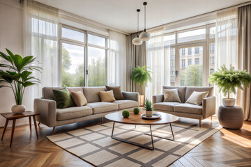 Bright and Airy Living Room