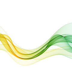 Abstract colorful vector wave. Design element. Eps 10