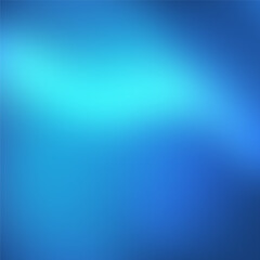 Blue grainy gradient background empty space noise texture blurred dark light header backdrop poster banner design. Eps 10