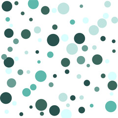Blue circles on white background. Vector abstract illustration. Eps 10