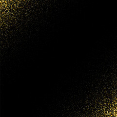Round gold shine. Abstract vector illustration. Eps 10