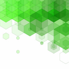 Obraz premium Abstract hexagon background. Vector geometric design. Eps 10