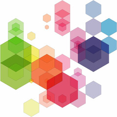 Fototapeta premium Colorful Grid Mosaic Background, Creative Design Templates. Eps 10