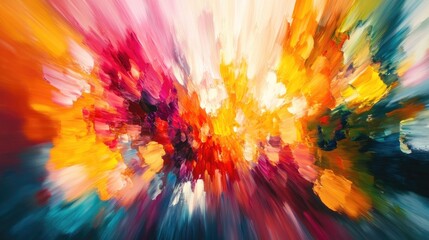 Blurred abstract background in an oil painting style