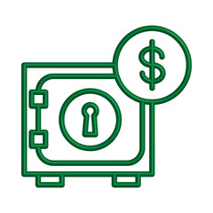 safe box icon template