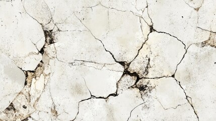 Fototapeta premium Cracked Concrete Texture Overlay With Stains Dirt Dust And Scratches Suitable For Patio Basement Shower Wall And Cement Floor Backgrounds