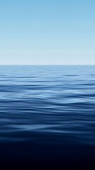 Naklejka premium Calm Ocean Horizon.