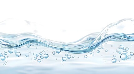 Water Bubbles Splash Background