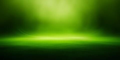 Abstract Green Gradient Background.
