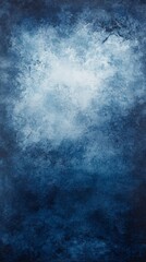 Abstract Blue Watercolor.