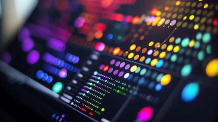 Obraz premium Abstract Colorful Bokeh Lights