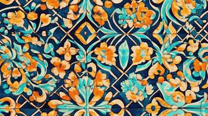 Islamic decorative background pattern