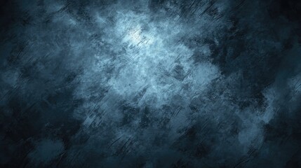 Obraz premium Dark Textured Background With Smoky Blue Gray Light Abstract Chiaroscuro Pattern Shadow And Light Concept Mysterious Darkness High Quality Image