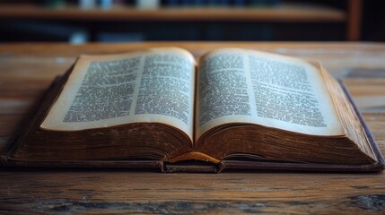 Obraz premium A law book open to a section on criminal law, symbolizing the rules that define crimes and punishments