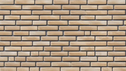 Fototapeta premium a classic brick wall layout. The wall consists of uniformly arranged rectangular bricks, each with a consistent size and shape.