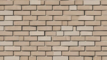 Fototapeta premium a classic brick wall layout. The wall consists of uniformly arranged rectangular bricks, each with a consistent size and shape.