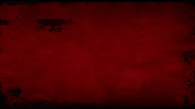 Chilling 4K Animation Featuring Red Grunge Background Graphic Vintage Visual Spooky Textures Noise Overlays Horror Projects signs motion picture texture murder crime design colours retro used damaged