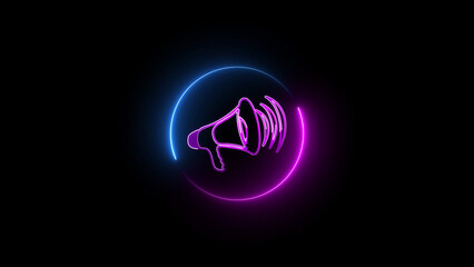 	
A mic icon usually features a classic microphone design on black background.	