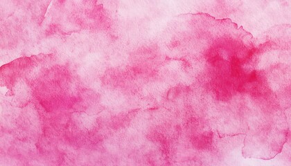 Obraz premium Pink Watercolor Texture: Abstract pink watercolor painted paper, serving as a vibrant background for artistic or design projects.