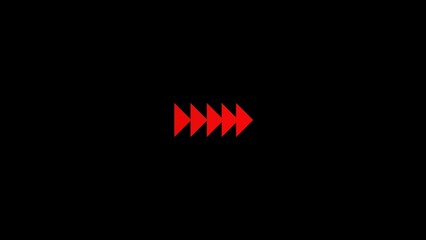 white arrow icon illustrations with black background	