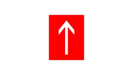 up arrow icon illustration black background	
