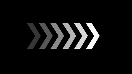 black and white background arrow