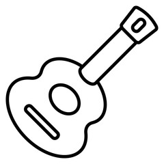 Ukulele  Icon Element For Design
