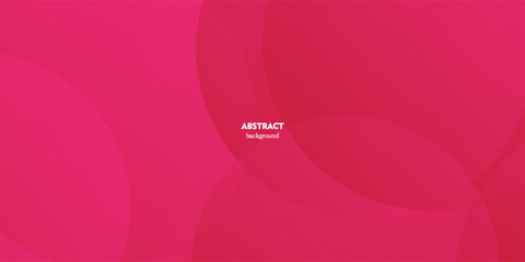 Bright pink circle background with pink liquid shapes in the background.