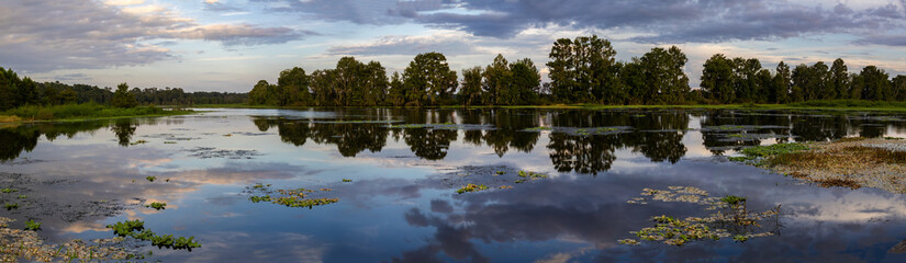 Sunset Over Alligator Lake, Lake City, Florida