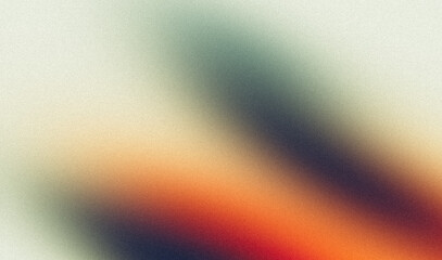 Retro white blue orange red color flow grainy gradient texture backdrop design, noise texture effect with smooth colors, bright, glowing, shine, bright, noisy, website header