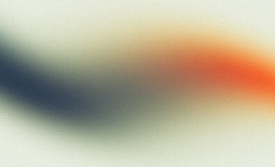 Retro white blue orange color flow grainy gradient texture backdrop design, noise texture effect with smooth colors, bright, glowing, shine, bright, noisy, website header