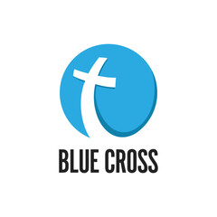 Obraz premium blue cross