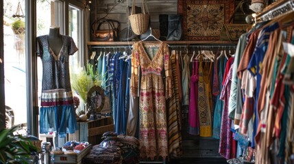 Obraz premium Bohemian Clothing Boutique