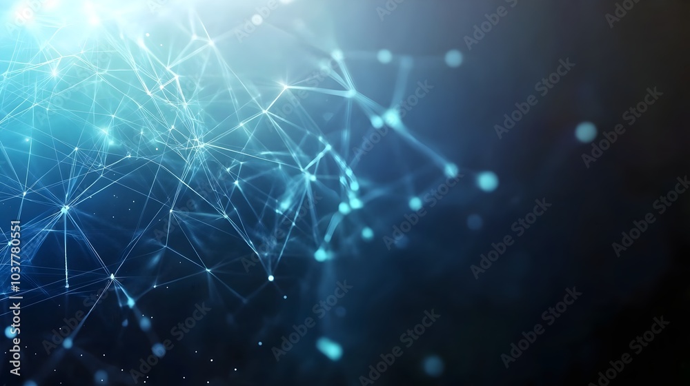 Sticker global networking communication future technology background information chain