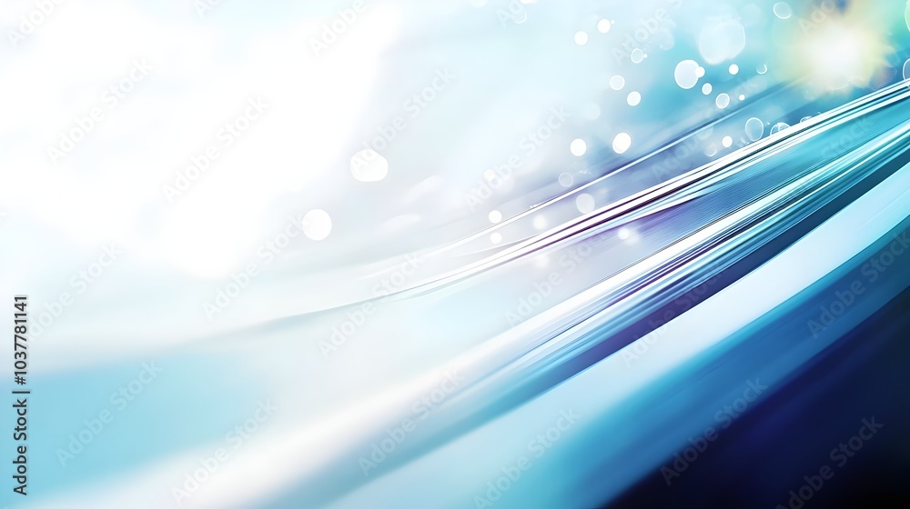 Canvas Prints abstract technology business background with motion blur zoom