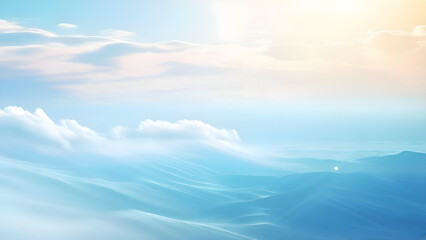 Fototapeta premium abstract backdrop with sky