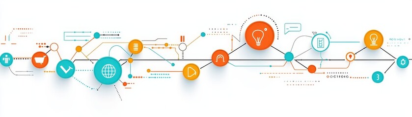 Exploring the intersection of technology and innovation through dynamic visual connectivity