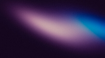 Dark pink purple blue colour wave grainy gradient backdrop design. Abstract smooth colors flow noisy gradient texture, website header, poster, banner