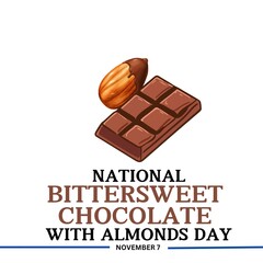 national bittersweet chocolate with almonds day 
