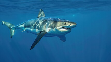 Great White Shark Underwater