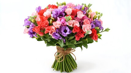 Obraz premium Colorful Bouquet of Mixed Wildflowers