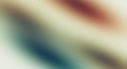 Blue cyan orange retro color flow on white grainy gradient texture backdrop design, grungy, rough, glowing, bright, shine, noise Texture, website header.