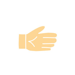 hand gesture vector element