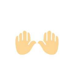 hand gesture vector element