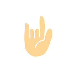 hand gesture vector element
