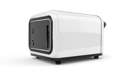 A household appliance on a white background - a practical and essential item in modern living. This appliance stands out against the pure white backdrop, representing convenience and functionality in 