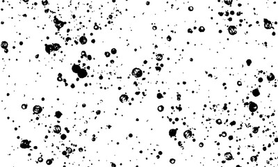 Grunge Splatter Texture – High-Resolution PNG Overlay