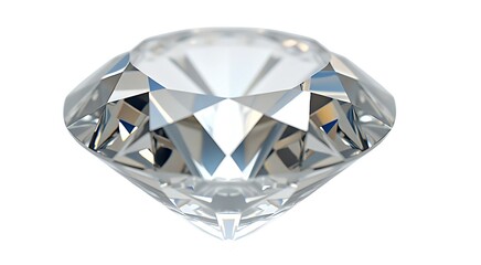 diamond on white background